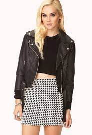 Pin On Black Leather Jacket Girls