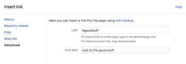 Content within each <a> should indicate the link's destination. Anchors Confluence Data Center And Server 7 12 Atlassian Documentation