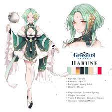 Made An Original Character For Genshin Genshin Impact Anime Character Design Character Art Character Design