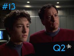 I very much dislike the "Q" episodes