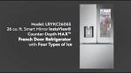 How to Use an LG French Door Refrigerator