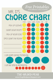 15 Free Childrens Chore Chart Templates Utemplates
