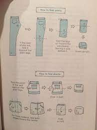 Befcfbff787097e5a9ae9db9a76bb521 Jpg 1 200 1 600 Pixels Konmari How To Fold Pants Folding Clothes