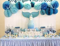Whale Themed Baptism Birthday Party Kara S Party Ideas Whale Baby Shower Theme Whales Baby Shower Whale Birthday