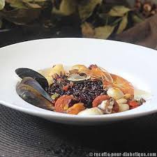 Risotto De Riz Noir Riz Venere Aux Fruits De Mer Recette Riz Venere Alimentation Cuisson Des Aliments