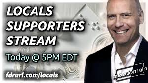 JOIN ME ON LOCALS FOR A SUBSCRIBER-ONLY CALL IN! 5PM EDT  https://freedomain.locals.com/post/7325066/subscriber-only-call-in  Subscribe! https://fdrurl.com/locals