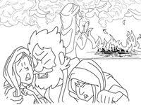 You can listen to some bible stories online. Sodom Gomorrah