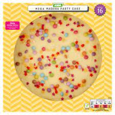 Asda chosen by you rainbow jazzie cake for amelia and put my little pony toppers on top brooklyn s 5th birthday in 2018 party party cake valentine s cake jpg. Asda Mega Madeira Celebration Cake Asda Groceries