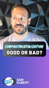 Compartmentalization isn’t the answer., Sure, it helps in the moment … ,  but here’s what happens for most people … , In a sense, we put that emotion  into a box and we put that box