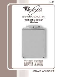 18,000 grain compact home water softener model whes18. Whirlpool Top Load Washer Service Manual Download Applianceassistant Com Applianceassistant Com