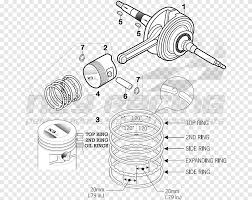 Used in a wide variety of applications. Honda Zoomer Scooter Gy6 Engine Ring Diagram Angle Scooter Png Pngegg