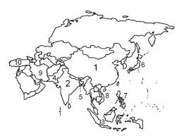 Major lakes, rivers, cities, roads, country boundaries, coastlines and surrounding in the map of asia at the top of this page, the continent is bisected by the 90 degrees east longitude line. Mr Nussbaum Geography Asia Activities