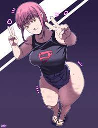 1girls 2d 2d (artwork) 5 fingers ass athletic athletic female  bare arms bare legs bare shoulders bare thighs big ass big breasts big butt  booty shorts braided ponytail breasts