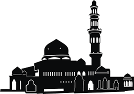 Gambar masjid kartun warna hijau. 25 Background Masjid Warna Hijau Free Gambar