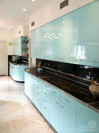 Primer forms a better bond with the surface than paint alone does. Beautifully Refurbished Vintage Metal Kitchen Cabinets Repainted With Ppg Auto Paint The Flooring Metal Kitchen Cabinets Kitchen Remodel Small Kitchen Design