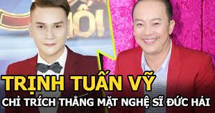 Nhà trường sẽ có hình thức kỷ luật nếu nghệ sĩ đức hải phát ngôn tục tĩu trên mxh. Eslmwnay4h Hpm