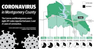 Zip Code 77356 Has Highest Number Of Confirmed Coronavirus Cases In Conroe Montgomery Area Community Impact Newspaper