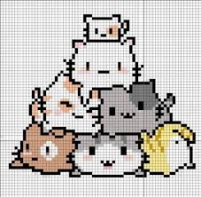 46 Ideas Cats Diy Crafts Perler Beads Pixel Art Pattern Cat Diy Crafts Cross Stitch Animals