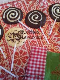 Sucettes En Chocolat Sucette Recette De Sucette Chocolat