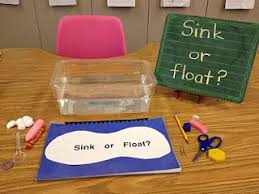 sink or float? kindergarten science