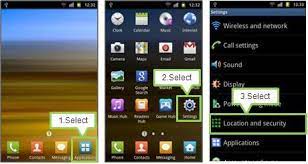 Display a screen similar to the example below, on means that particular lock is locked, . How To Set The Screen Lock Pattern On The Samsung Galaxy S2 Handset Samsung Support Saudi Arabia
