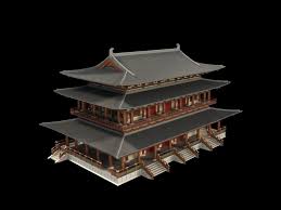 Oriental Asian Temple Collection 3d Model Max Obj Fbx Mtl Tga 22 Kiến Truc Kiến Truc Cổ Laos