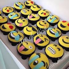 Chocolate Cupcakes With Emojis Themed Fondant Art Decorative Sugar Cookies Tag A Cake Lover Cake By Art D Emoji Cake Emoji Cupcakes Chocolate Cupcakes