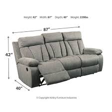 7620489 In By Ashley Furniture In Garland Tx Mitchiner Reclining Sofa With Drop Down Table In 2020 Reclining Sofa Drop Down Table Ashley Furniture