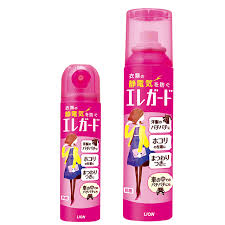 Static guard spray works instantly to eliminate static and prevent static cling. Textile Care Products Lion Corporation