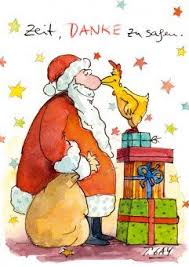 Peter Gaymann Postkarte Danke Postkarte A6dankepeter Gaymann Weihnachten Comic Weihnachten Weihnachtswitze