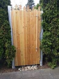 Gartentor Gartenpforte Verzinkt Holz Dekorativ Metall Sichtschutz Gartentore Sichtschutz Garten Holz Garten