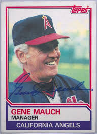 Auction Prices Realized Baseball Cards 1983 TOPPS Gene Mauch