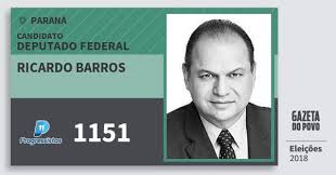 Born in paços de brandão, santa maria da feira. Ricardo Barros 1151 Pp Deputado Federal Parana Eleicoes 2018