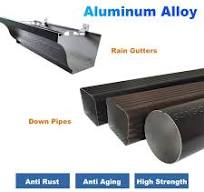 Southeast Asia Galvanized Steel Roof Aluminum Rain Gutter System for Drain  Customized Oceania Rainwater Down Pipe for Buildings