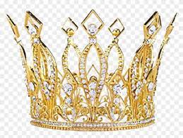 A crown is a traditional symbolic form of headgear worn by a monarch or by a deity, for whom the crown traditionally represents power, legitimacy, victory, triumph, honor, and glory, as well as immortality, righteousness, and resurrection. Everyne Can Be A Princess Gold Queen Crown Png Transparent Png 1007x711 4541756 Pngfind