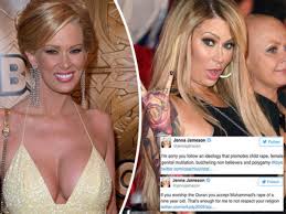 Porn star legend Jenna Jameson goes on sick anti-Muslim Twitter rant -  Daily Star