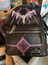 Loungefly marvel loki classic cosplay zip around wallet. Loungefly Marvel Black Panther Mini Backpack Mini Bag Loungefly Black Panther Marvel