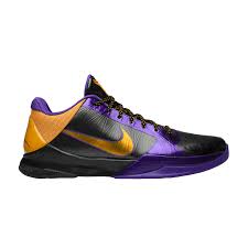 Verified returns · buy it now available · daily deals Zoom Kobe 5 Lakers Away Nike 386429 071 Goat