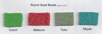 seed bead manufacturers variations linda k landy