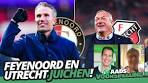 PSV, Feyenoord en FC Utrecht juichen, Ajax en Twente ... - YouTube