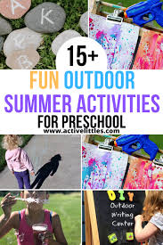 For the same reason, here is a listing of fun and easy summer activities your kid can involve in and. 80 Fun Outdoor Activities For Kids Active Littles