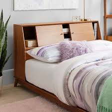 Mid Century Headboard Storage Platform Bed Acorn Headboard Storage Mid Century Headboard Bed Headboard Storage