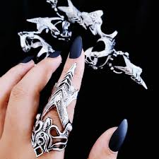 Unisex Metal Heavy Kucuk Yuzuk Metal Yuzuk Urunler