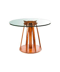 The odyssey dining table presented by il decor transforms from a six person table to a spacious eight person table with the aid. Odyssey Small Dining Table Portsidecafe