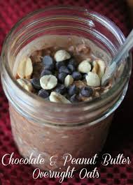 Chocolate And Peanut Butter Overnight Oats Organize Yourself Skinny Recipe Chocolate Overnight Oats Peanut Butter Overnight Oats Oats Recipes