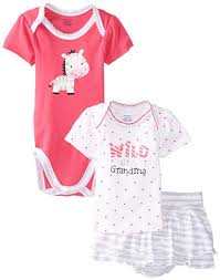Gerber Baby Girls Newborn 3 Piece Girls Set Shirt Short And Bodysuit