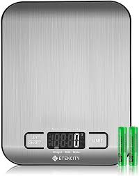 Critex mart thick tempered glass & lcd display square electronic digital personal bathroom health body weight weighing scale, weight scale digital, weight scale for human body,digital scale. Amazon Com Etekcity Food Scale Digital Kitchen Weight Grams And Ounces For Baking And Cooking Small Stainle Kitchen Scale Digital Kitchen Scales Food Scale