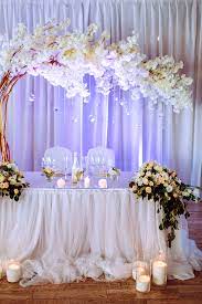 Chiffon Tulle Table Skirt Extra Long 57 X 17ft White Sweetheart Table Wedding Head Table Wedding Decorations Head Table Wedding