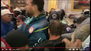 Keller, who won a gold medal in 2004 and 2008, is seen in the video that showed the 6' 6'' swimmer standing over a crowd in the capitol rotunda. Us Capitol Riots Colorado Man Former Olympian Indicted 9news Com