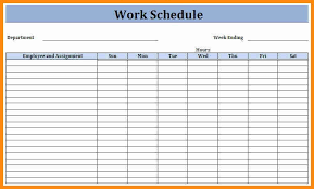 Image Result For Work Schedule Template Employee Schedule Template Schedule Template Monthly Schedule Template